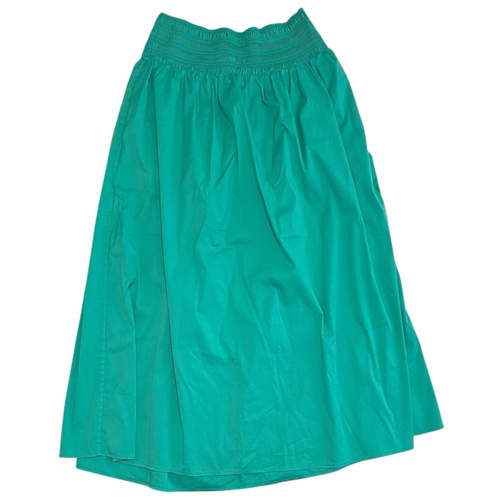 Chicos High Rise Elastic Waist Midi Skirt | Size 0 US 4